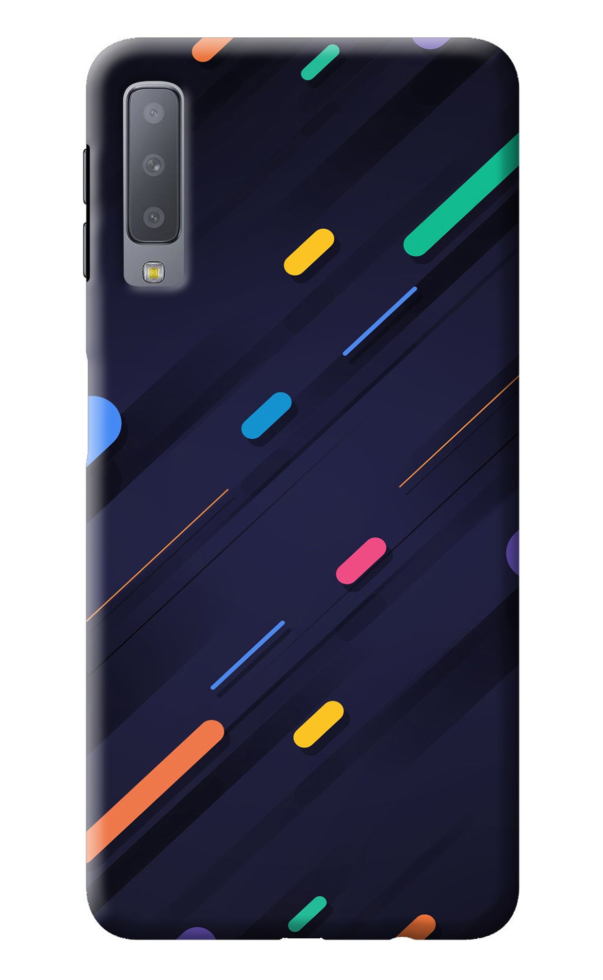 Abstract Design Samsung A7 Back Cover