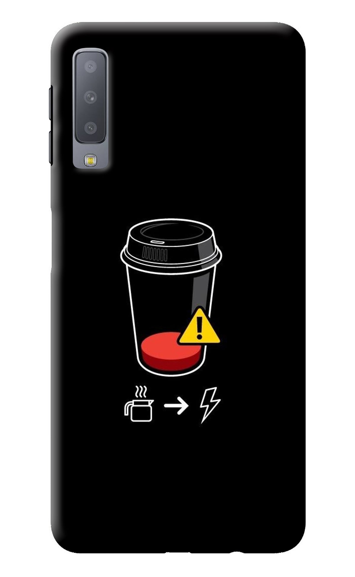 Coffee Samsung A7 Back Cover