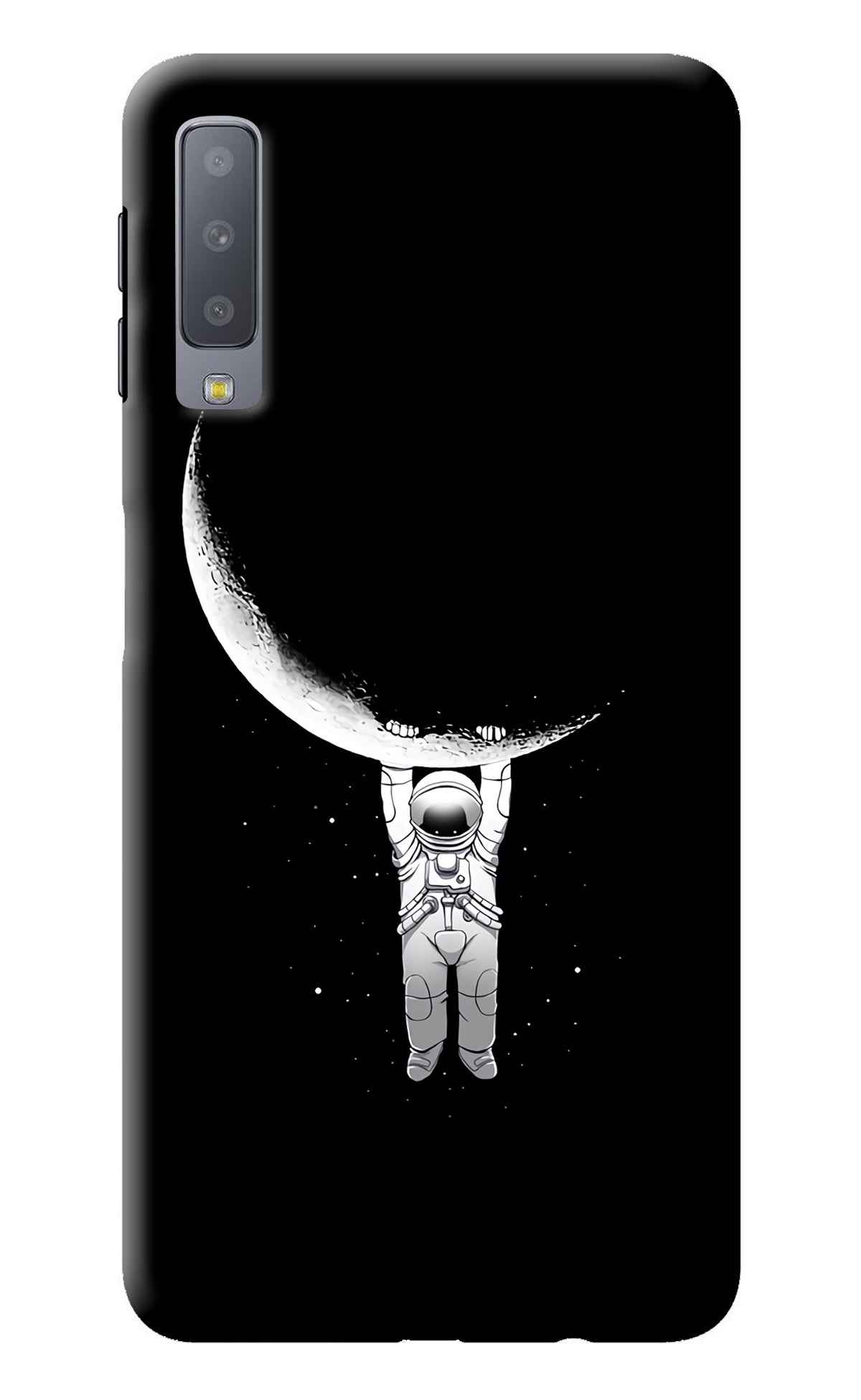 Moon Space Samsung A7 Back Cover