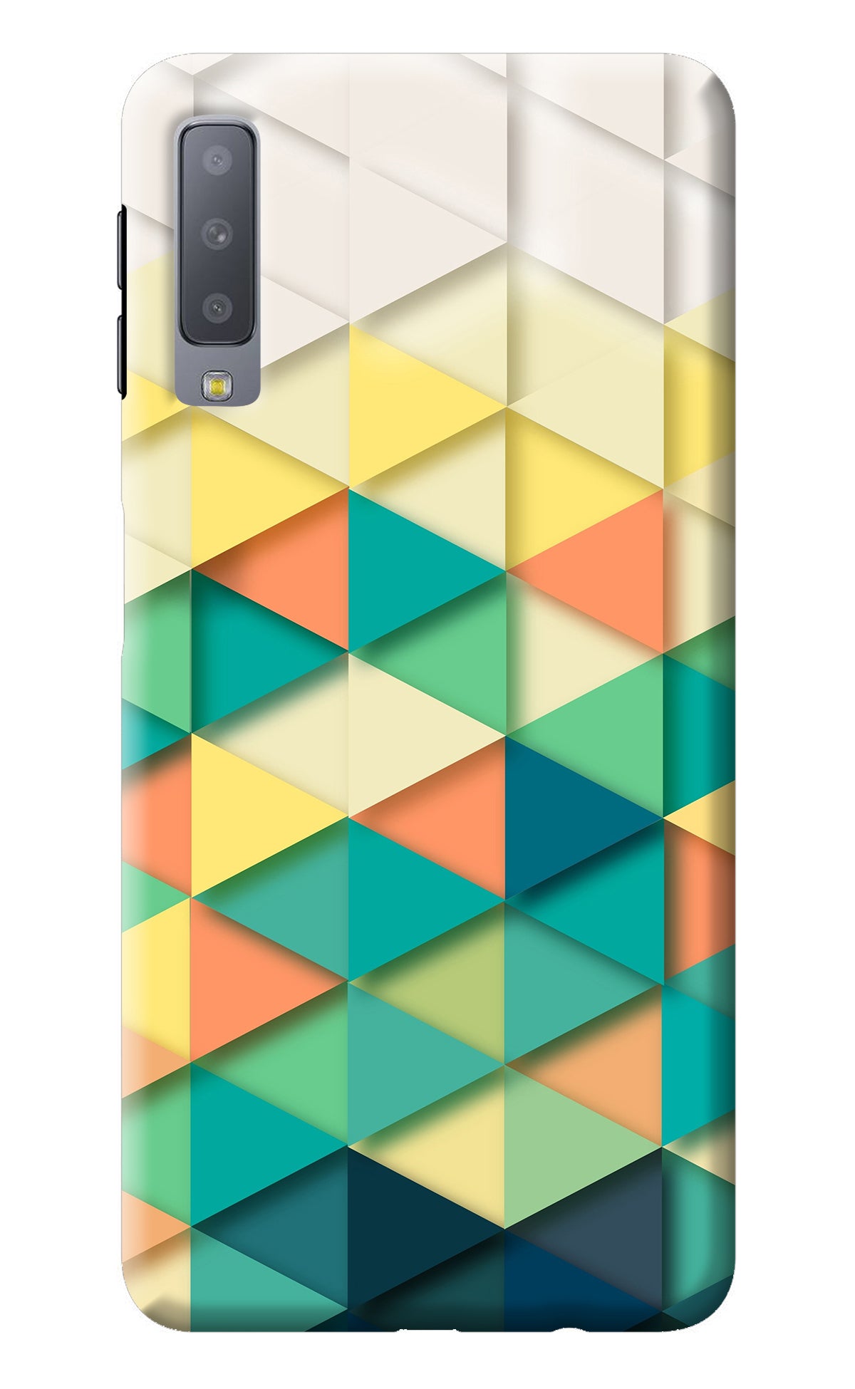 Abstract Samsung A7 Back Cover