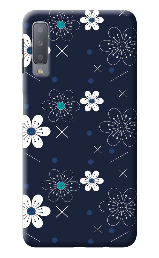 Flowers Samsung A7 Back Cover