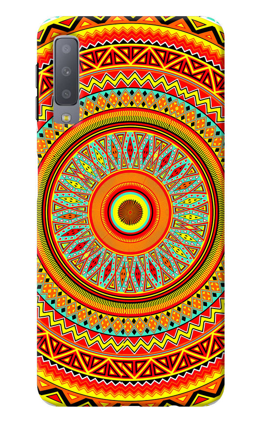 Mandala Pattern Samsung A7 Back Cover