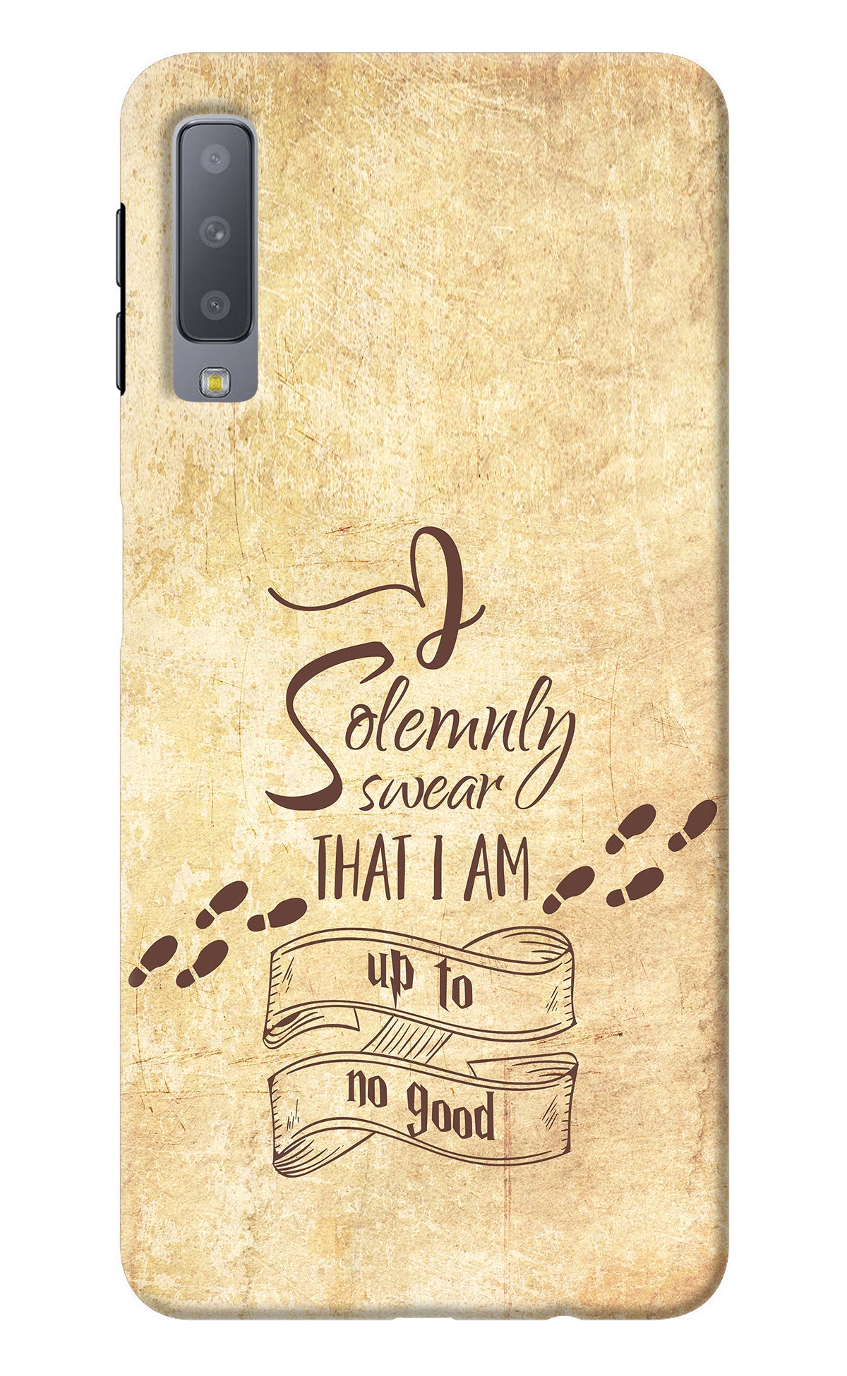 I Solemnly swear that i up to no good Samsung A7 Back Cover