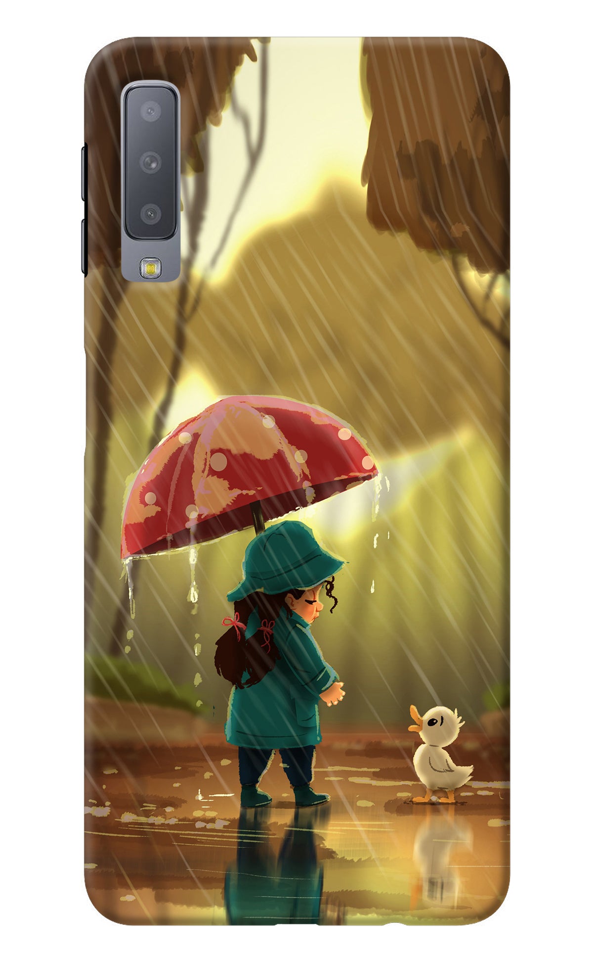 Rainy Day Samsung A7 Back Cover