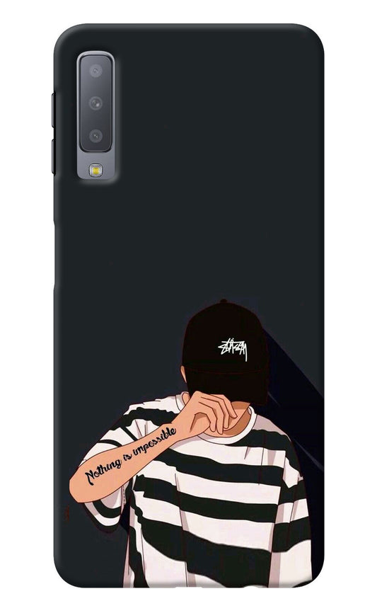 Aesthetic Boy Samsung A7 Back Cover
