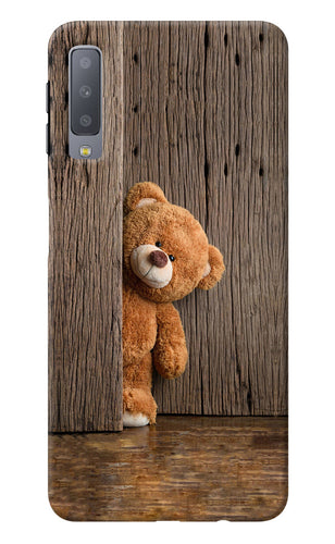 Teddy Wooden Samsung A7 Back Cover