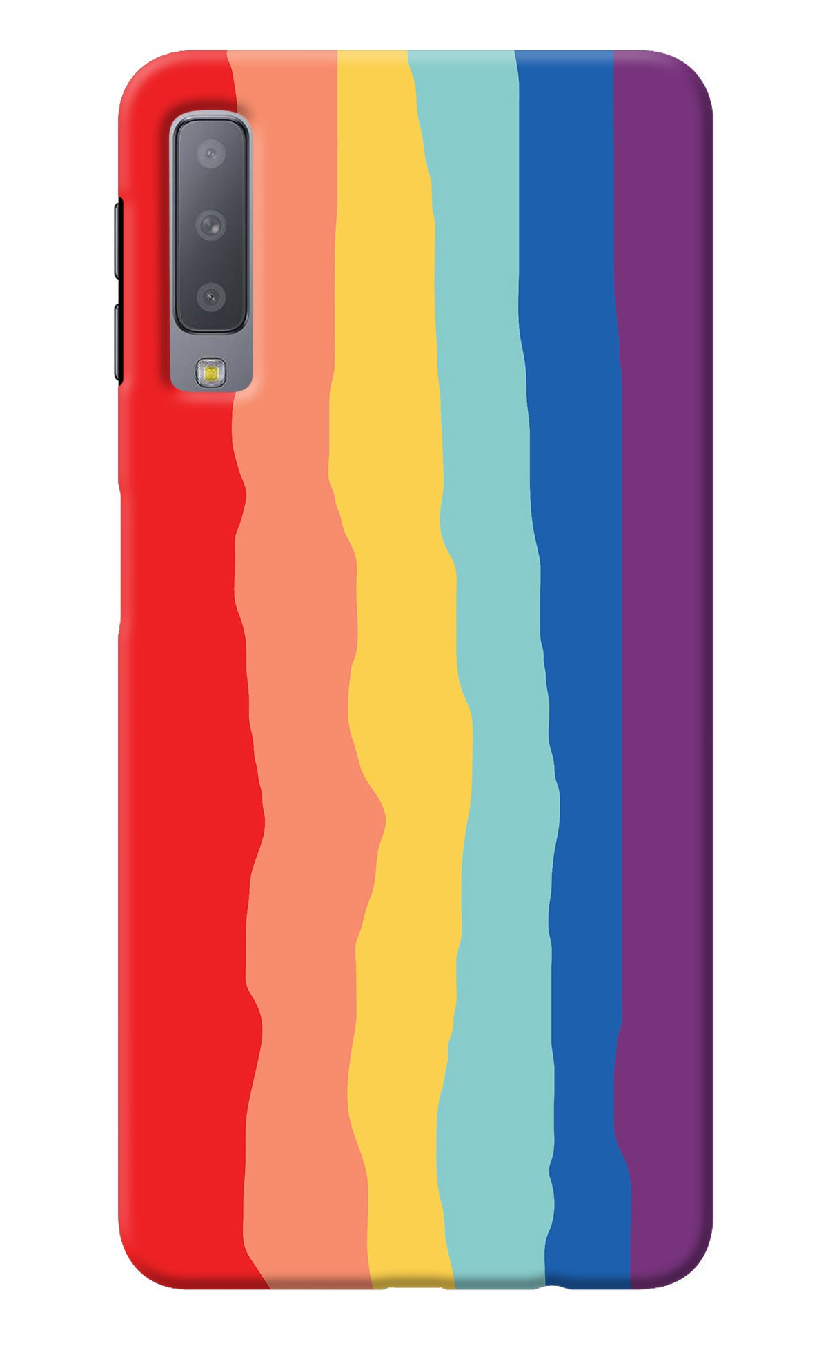 Rainbow Samsung A7 Back Cover