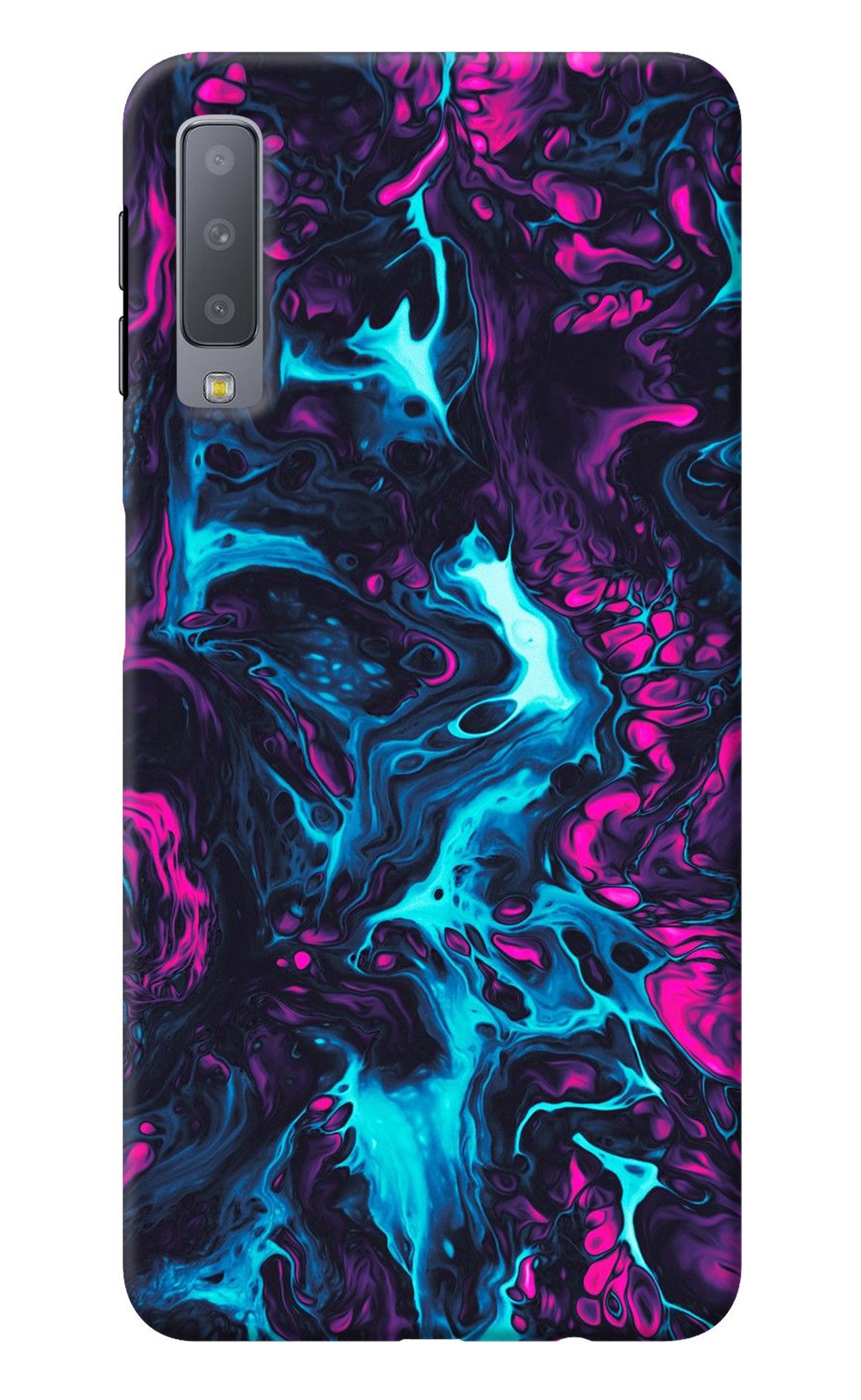 Abstract Samsung A7 Back Cover