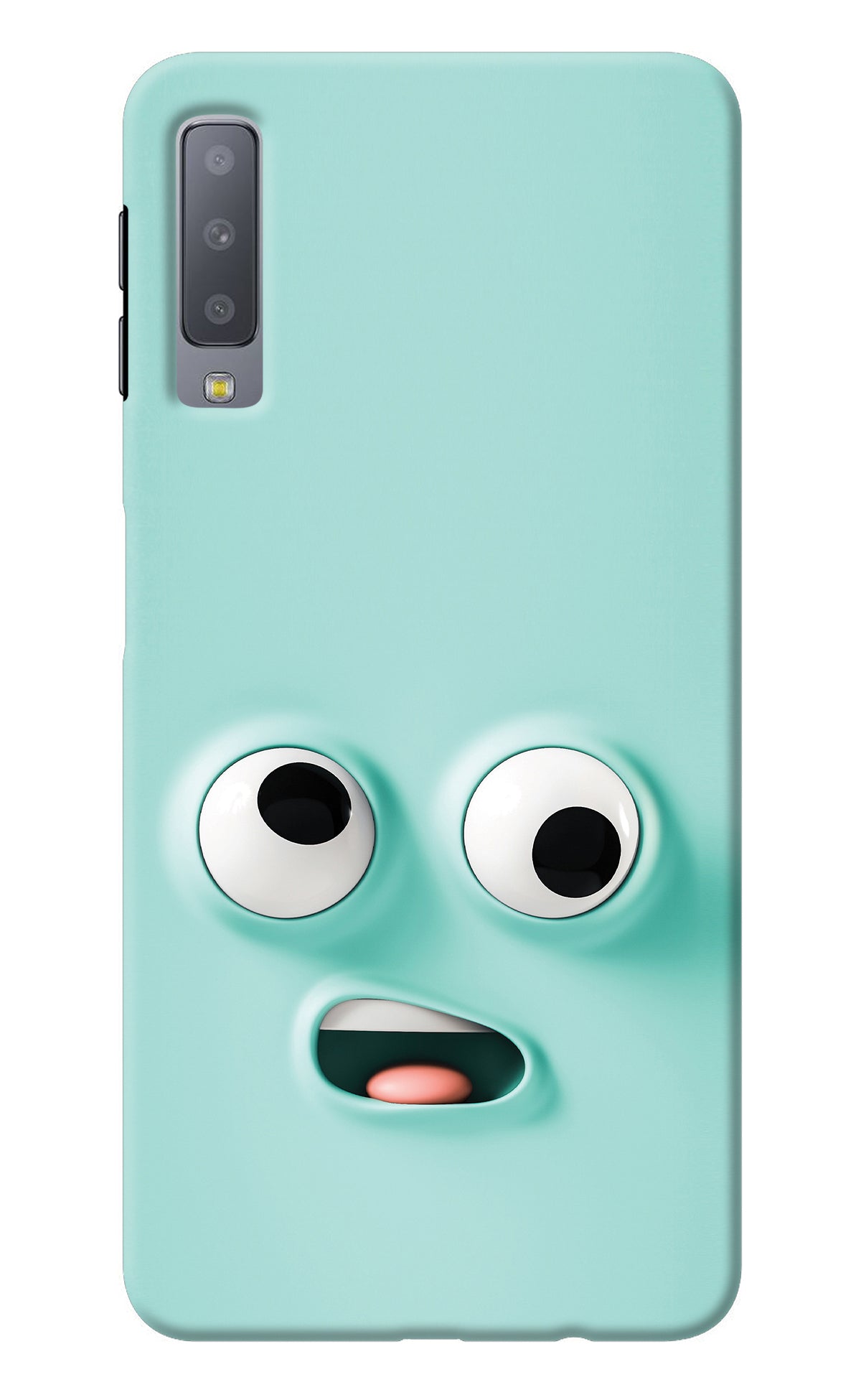 Funny Cartoon Samsung A7 Back Cover