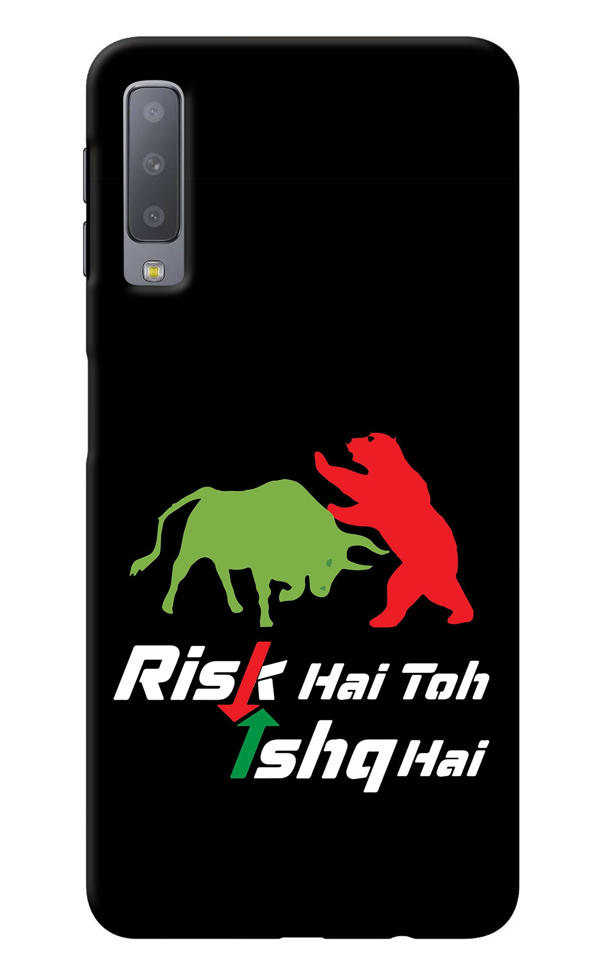 Risk Hai Toh Ishq Hai Samsung A7 Back Cover