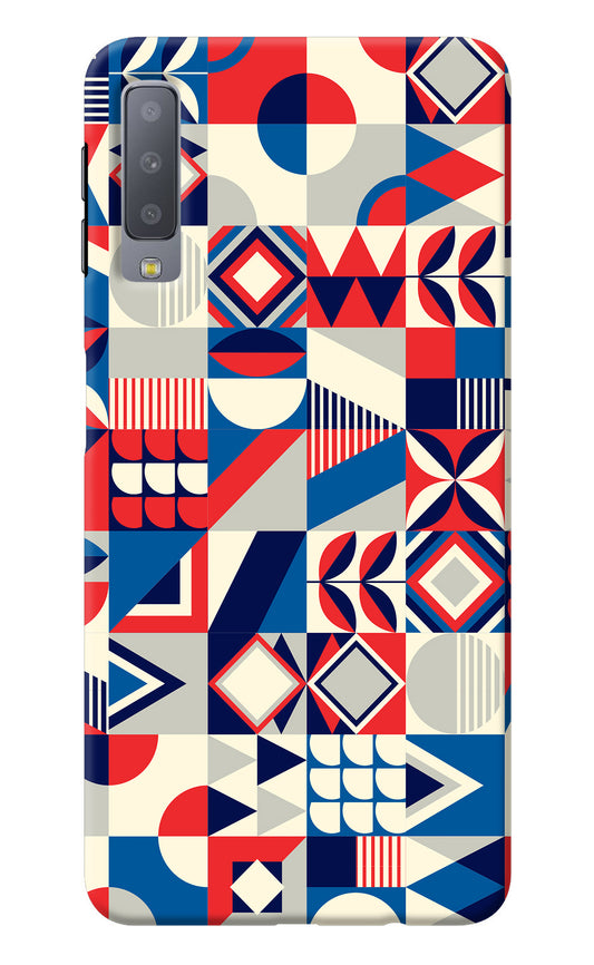 Colorful Pattern Samsung A7 Back Cover