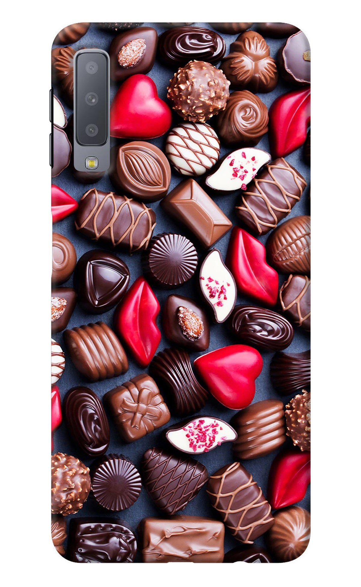 Chocolates Samsung A7 Back Cover