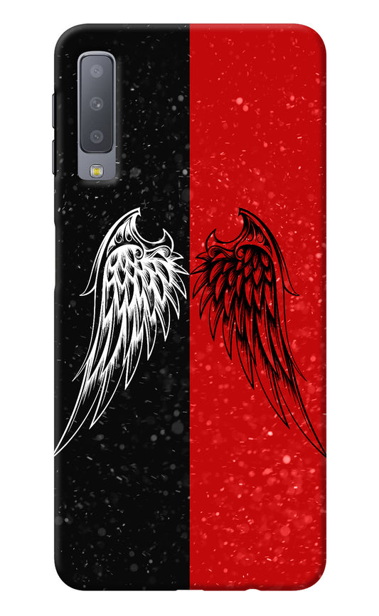 Wings Samsung A7 Back Cover