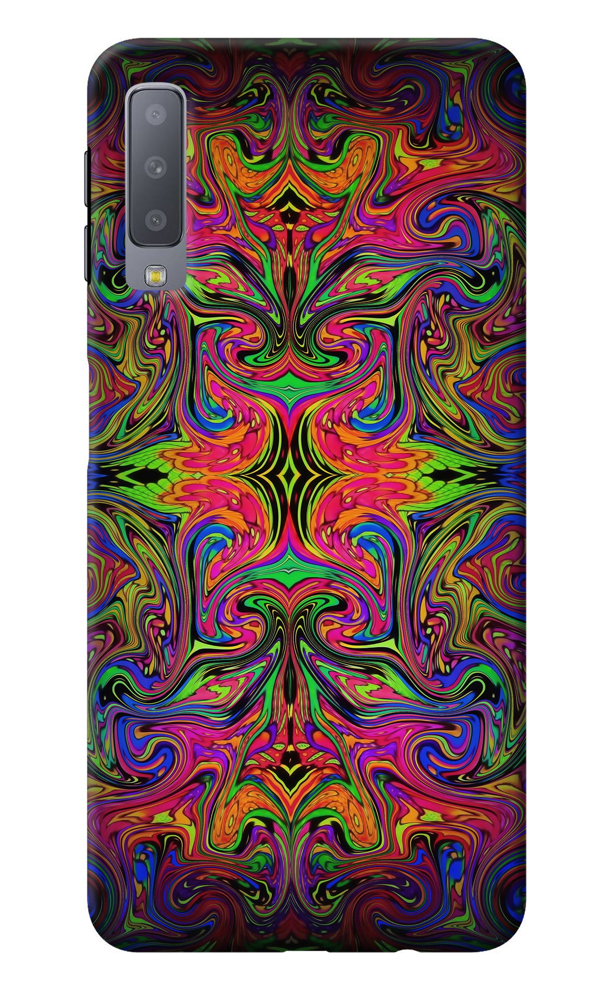 Psychedelic Art Samsung A7 Back Cover