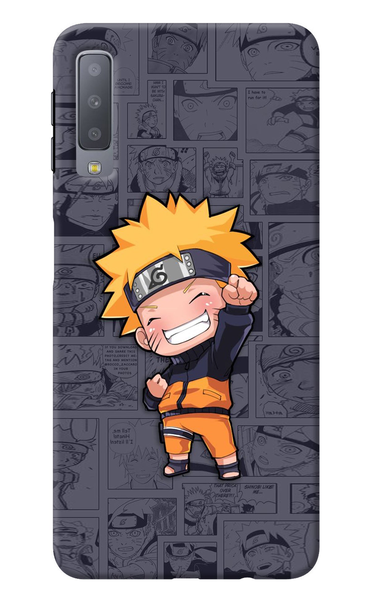 Chota Naruto Samsung A7 Back Cover