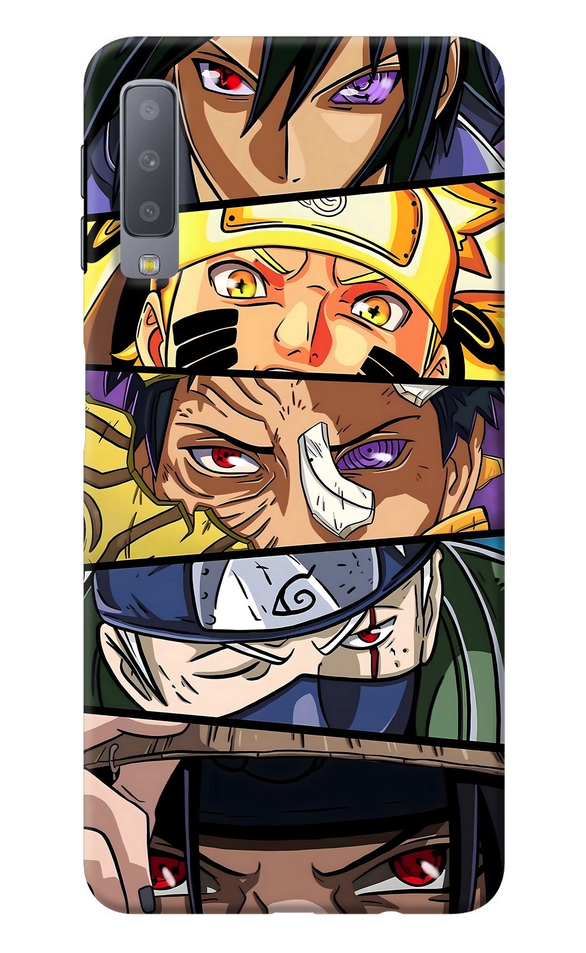 Naruto Character Samsung A7 Back Cover