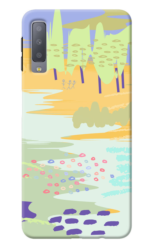 Scenery Samsung A7 Back Cover