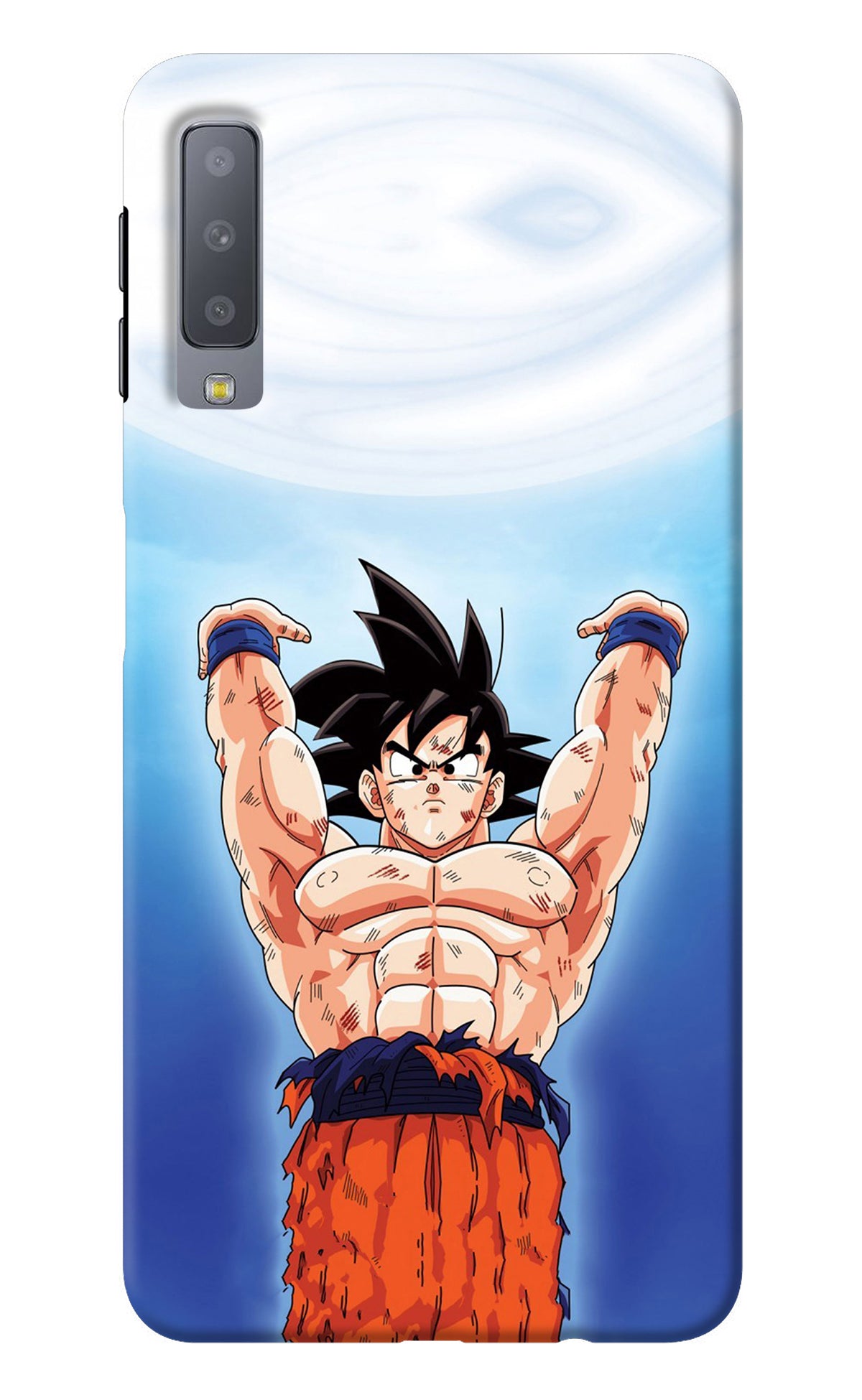 Goku Power Samsung A7 Back Cover