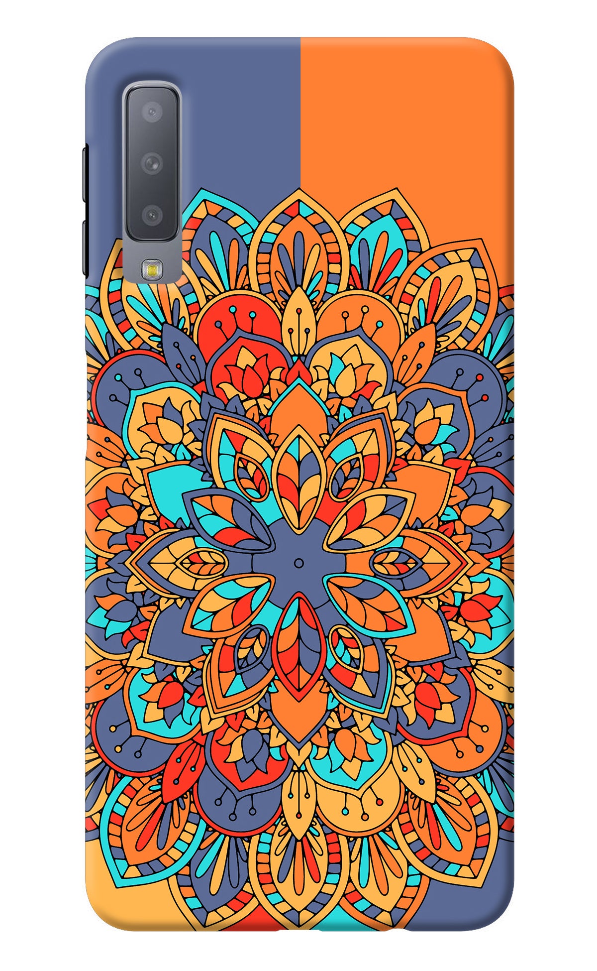 Color Mandala Samsung A7 Back Cover