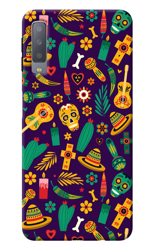 Mexican Artwork Samsung A7 Back Cover