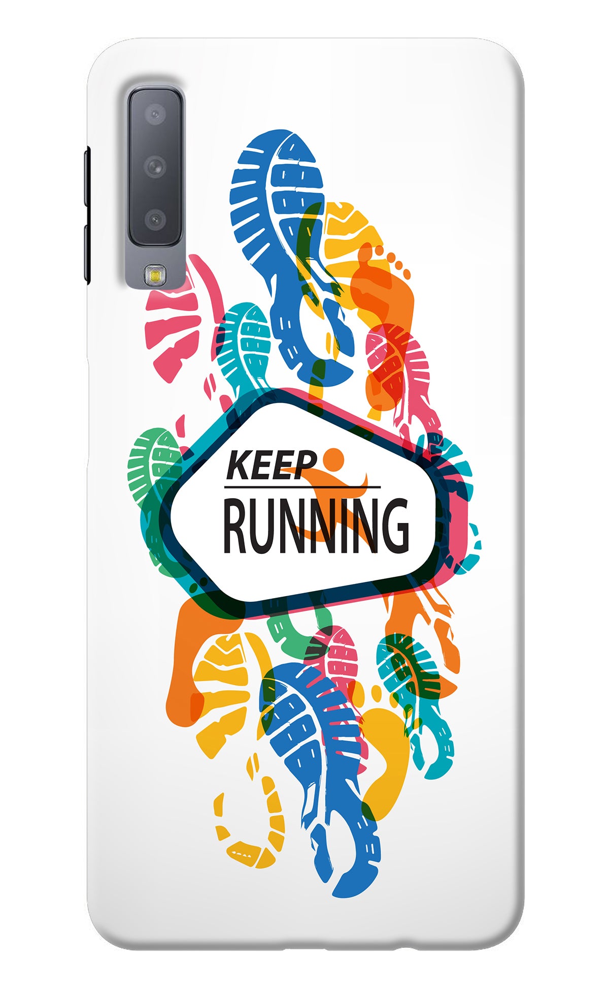 Keep Running Samsung A7 Back Cover