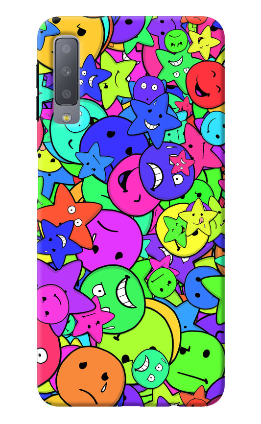 Fun Doodle Samsung A7 Back Cover