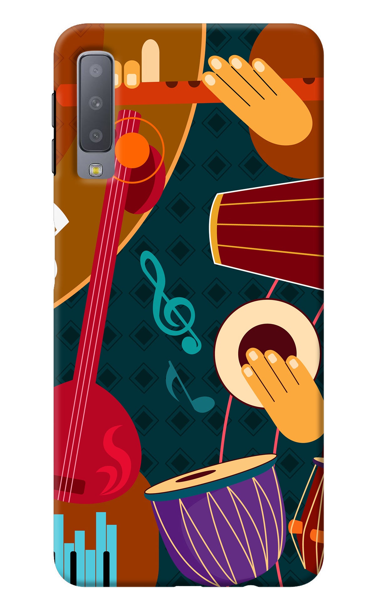 Music Instrument Samsung A7 Back Cover