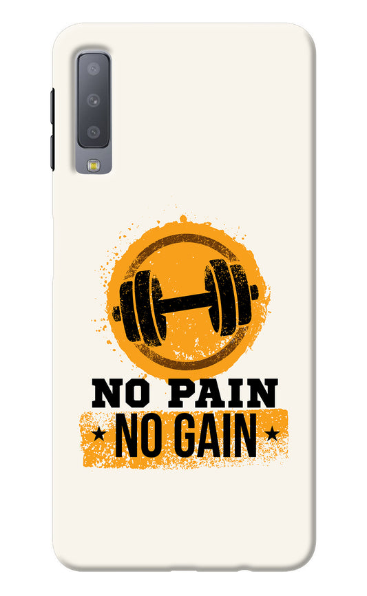 No Pain No Gain Samsung A7 Back Cover