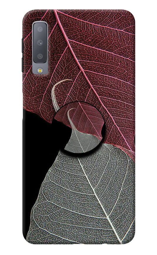 Leaf Pattern Samsung A7 Pop Case
