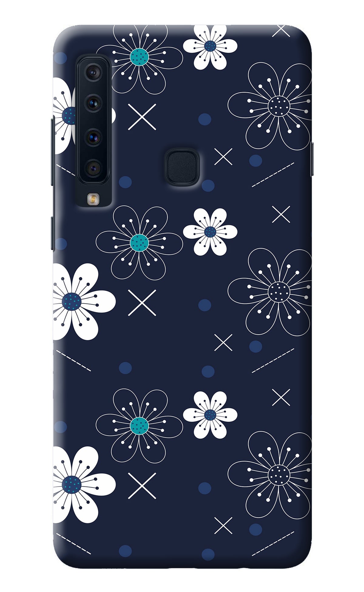 Flowers Samsung A9 Back Cover