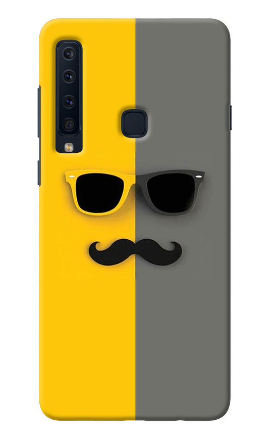 Sunglasses with Mustache Samsung A9 Back Cover