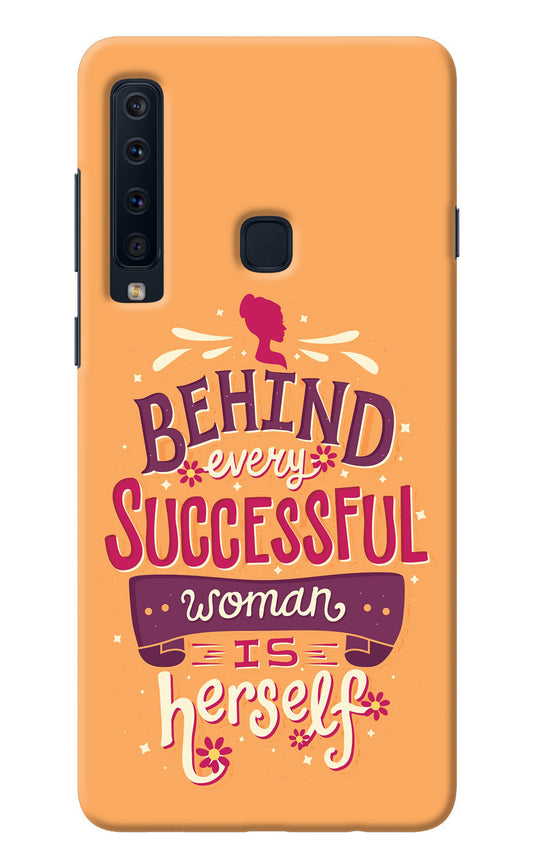 Behind Every Successful Woman There Is Herself Samsung A9 Back Cover