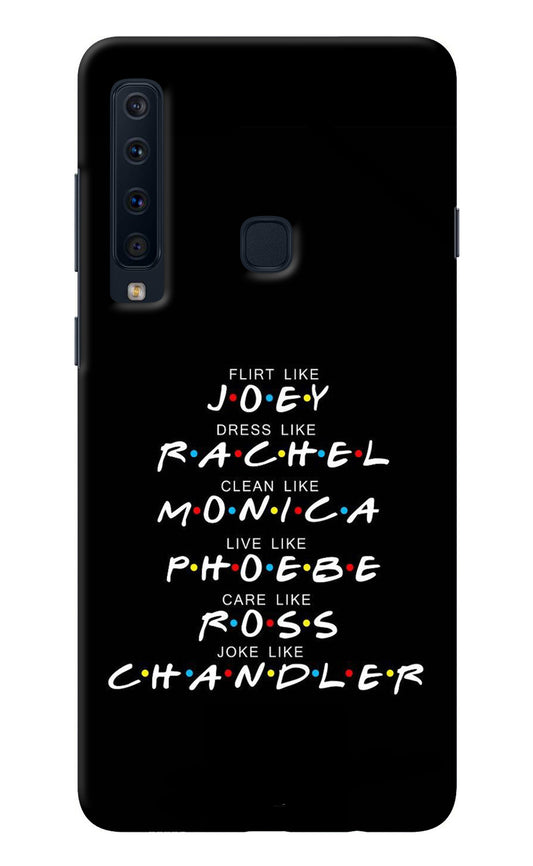FRIENDS Character Samsung A9 Back Cover