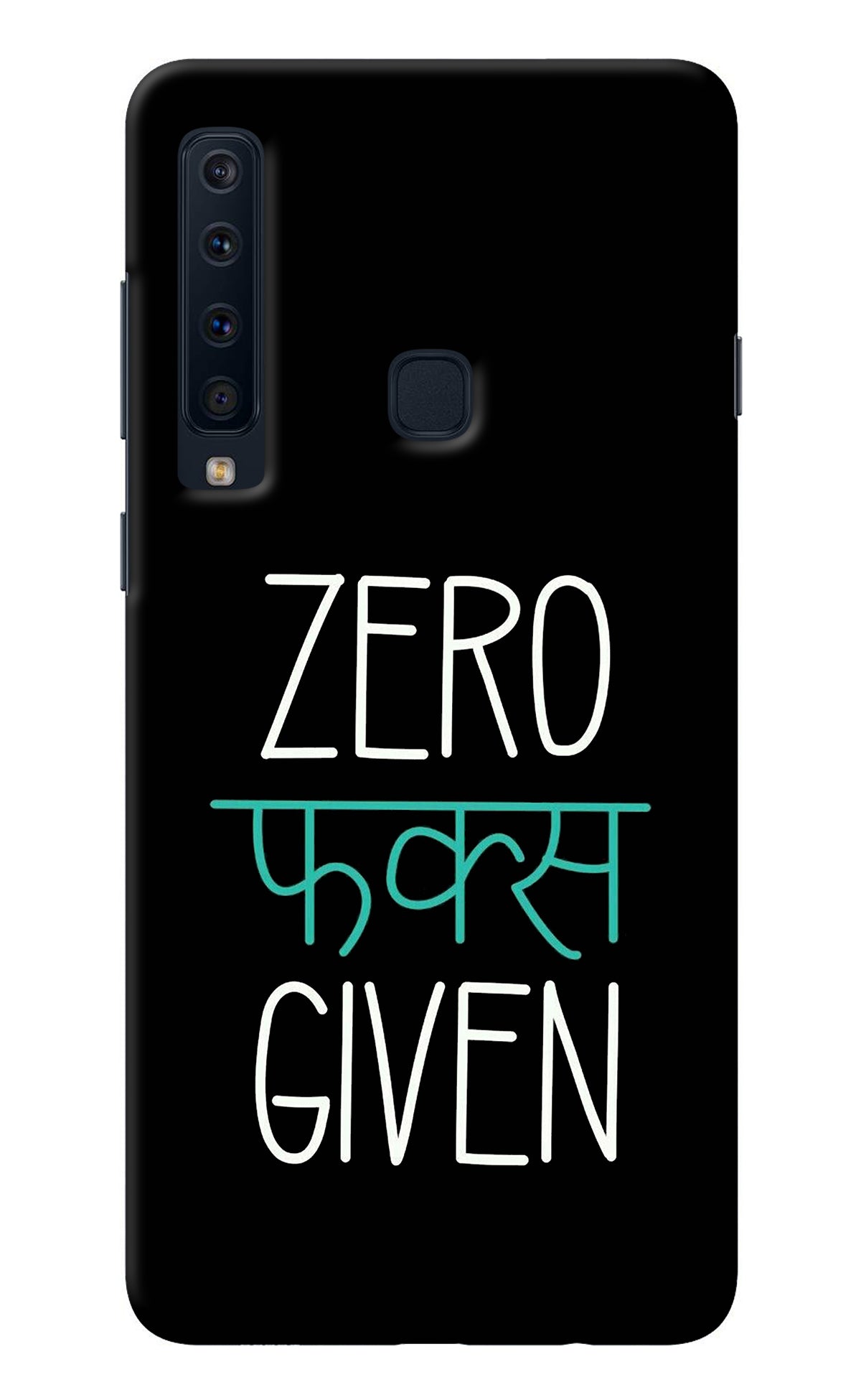 Zero Fucks Given Samsung A9 Back Cover