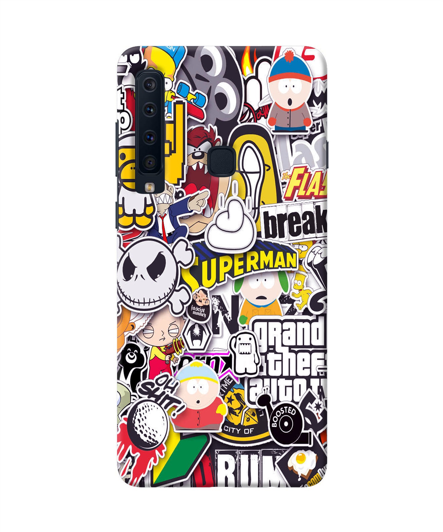 Sticker Bomb Samsung A9 Back Cover