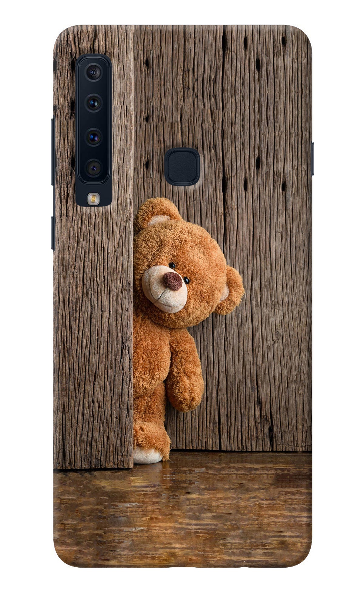 Teddy Wooden Samsung A9 Back Cover