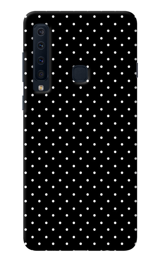 White Dots Samsung A9 Back Cover