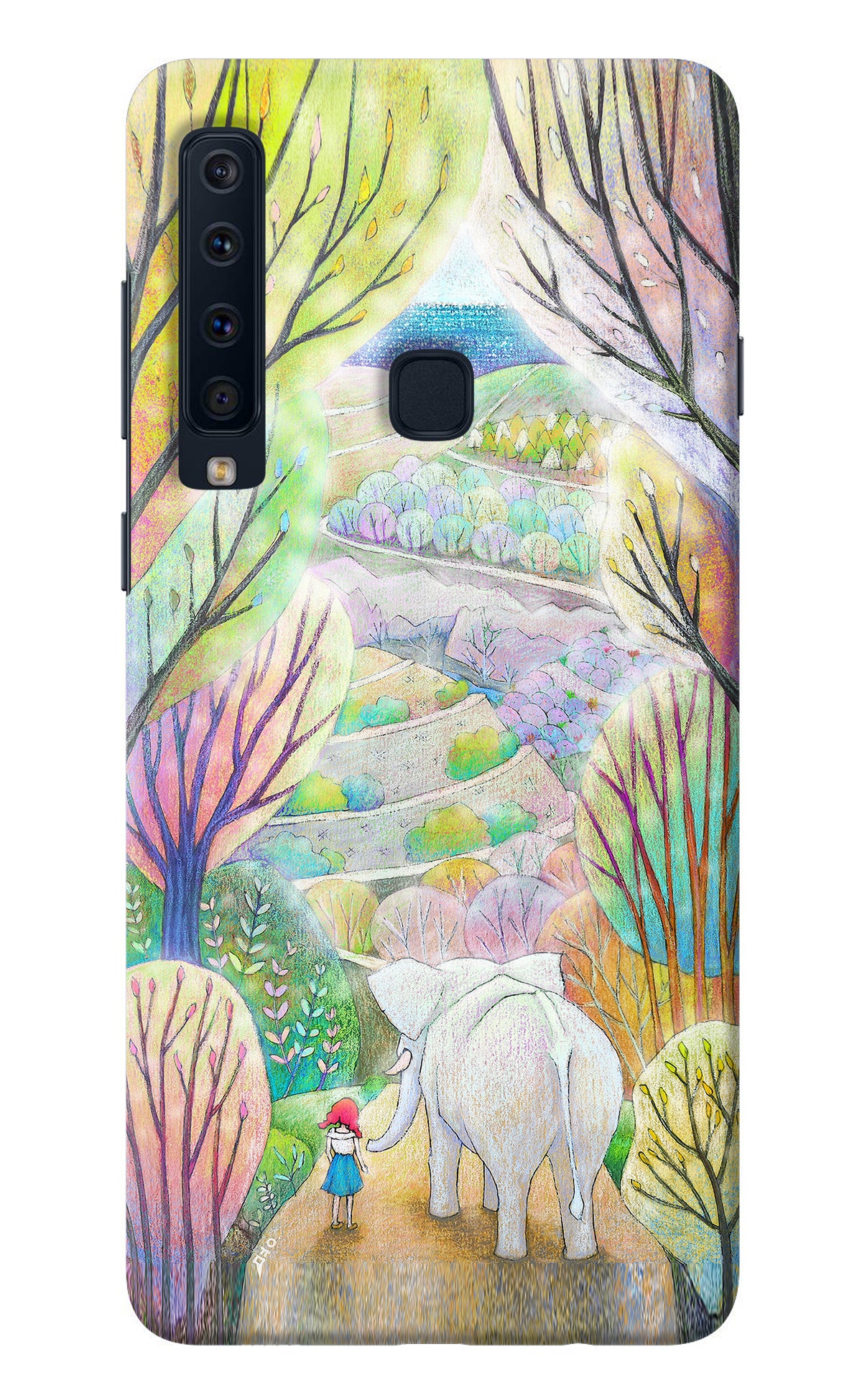 Nature Painting Samsung A9 Back Cover