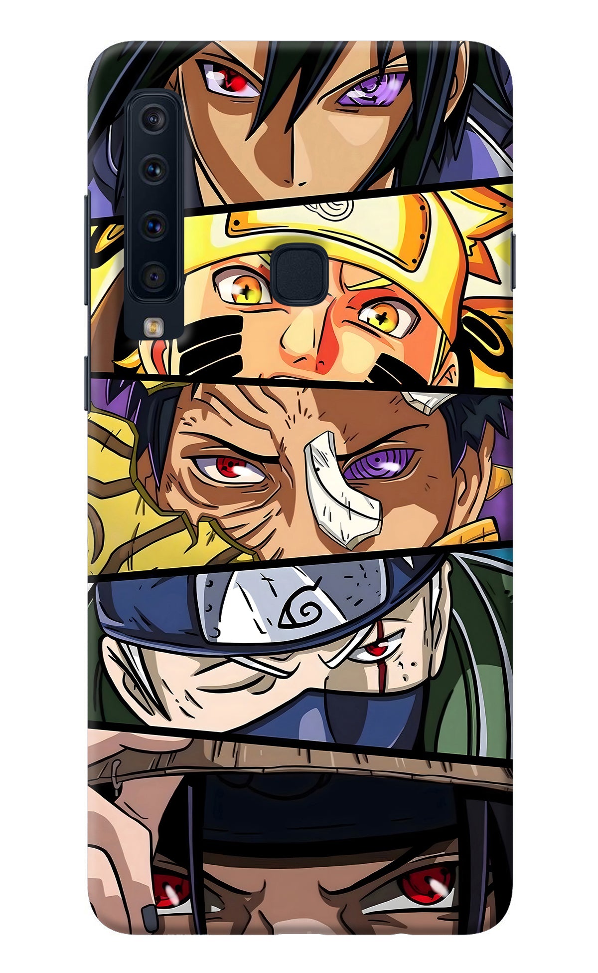 Naruto Character Samsung A9 Back Cover