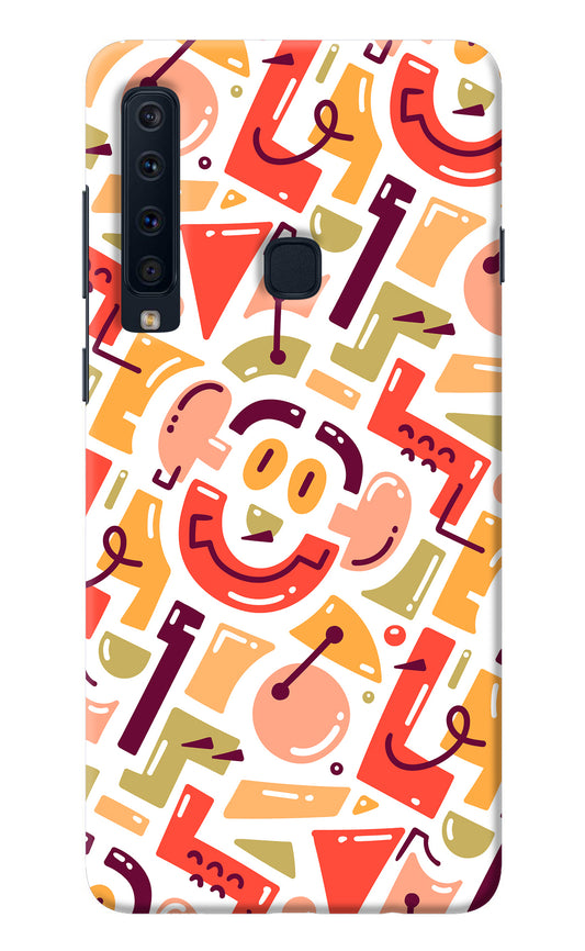 Doodle Pattern Samsung A9 Back Cover