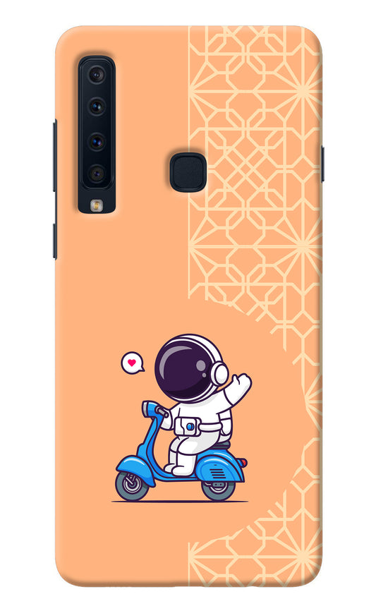 Cute Astronaut Riding Samsung A9 Back Cover