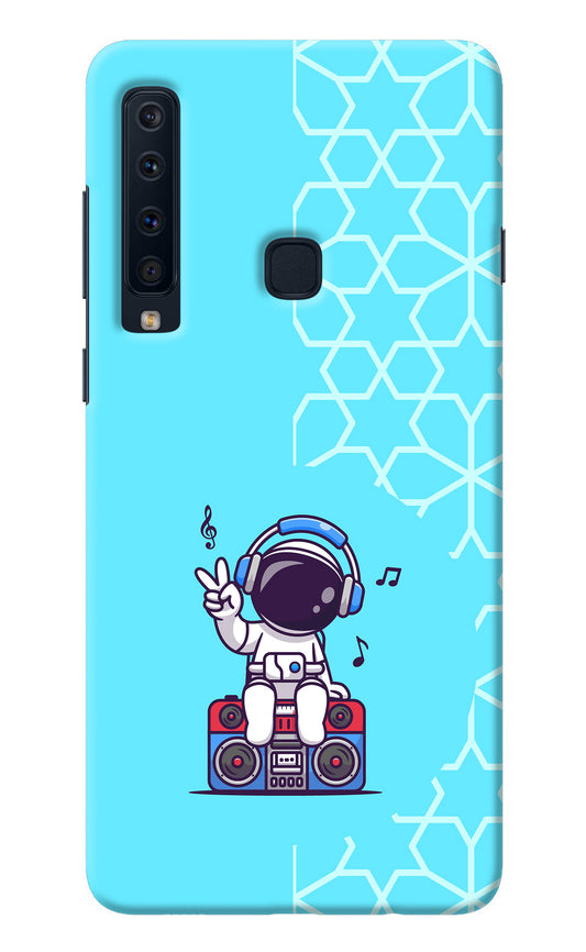 Cute Astronaut Chilling Samsung A9 Back Cover