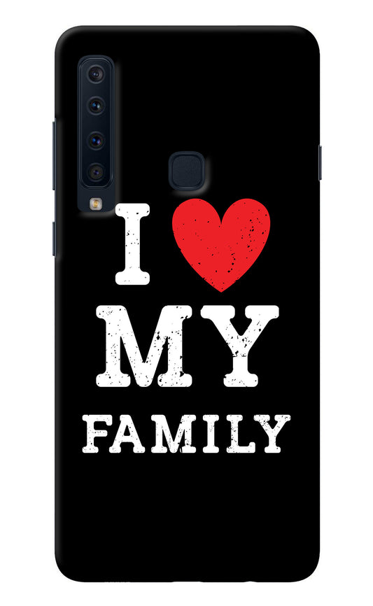 I Love My Family Samsung A9 Back Cover