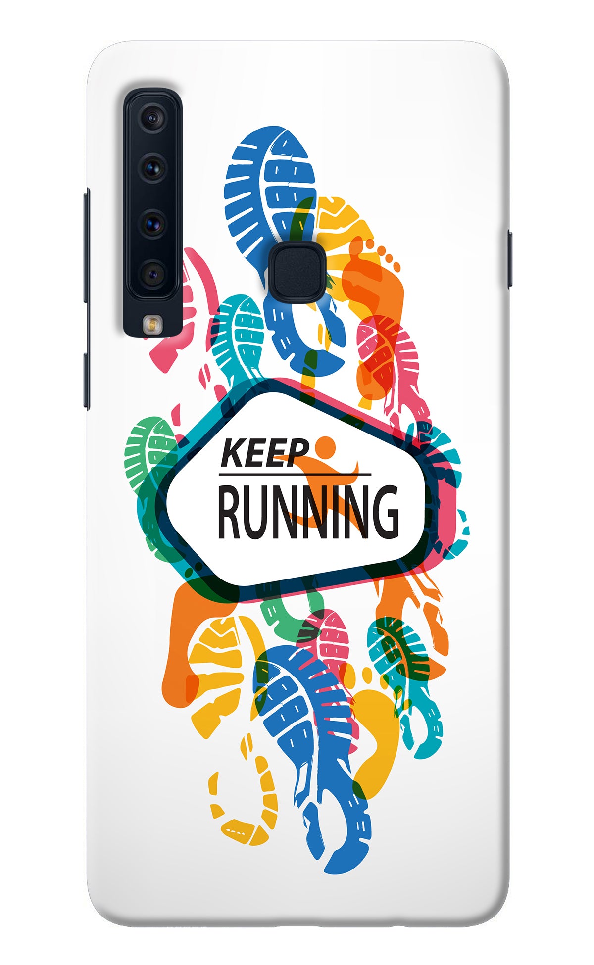 Keep Running Samsung A9 Back Cover