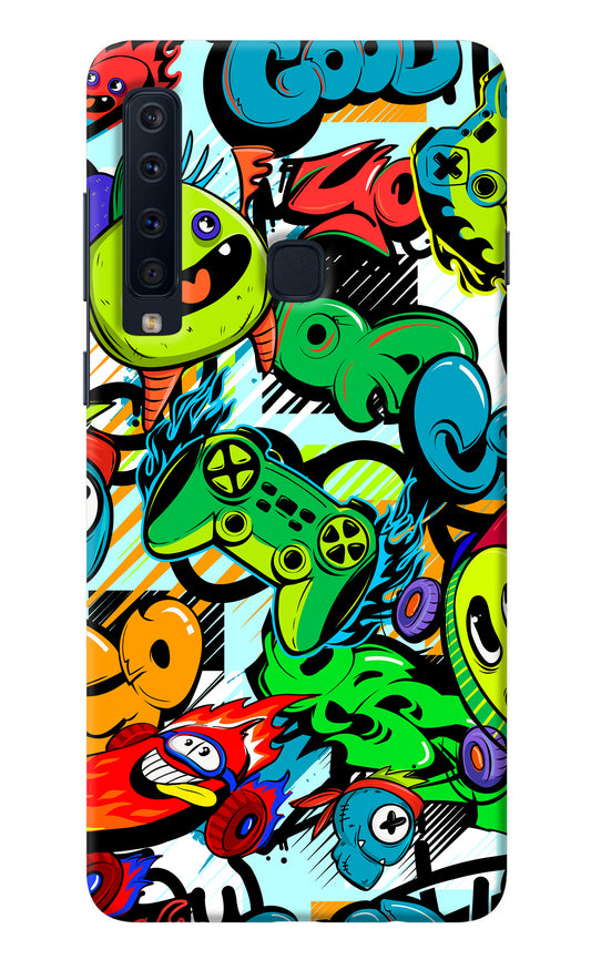 Game Doodle Samsung A9 Back Cover