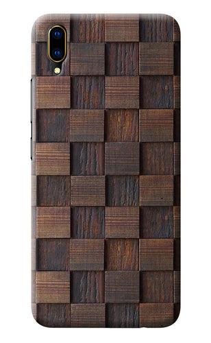 Wooden Cube Design Vivo V11 Pro Back Cover