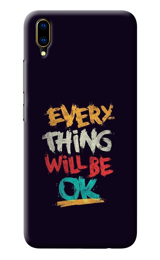 Everything Will Be Ok Vivo V11 Pro Back Cover