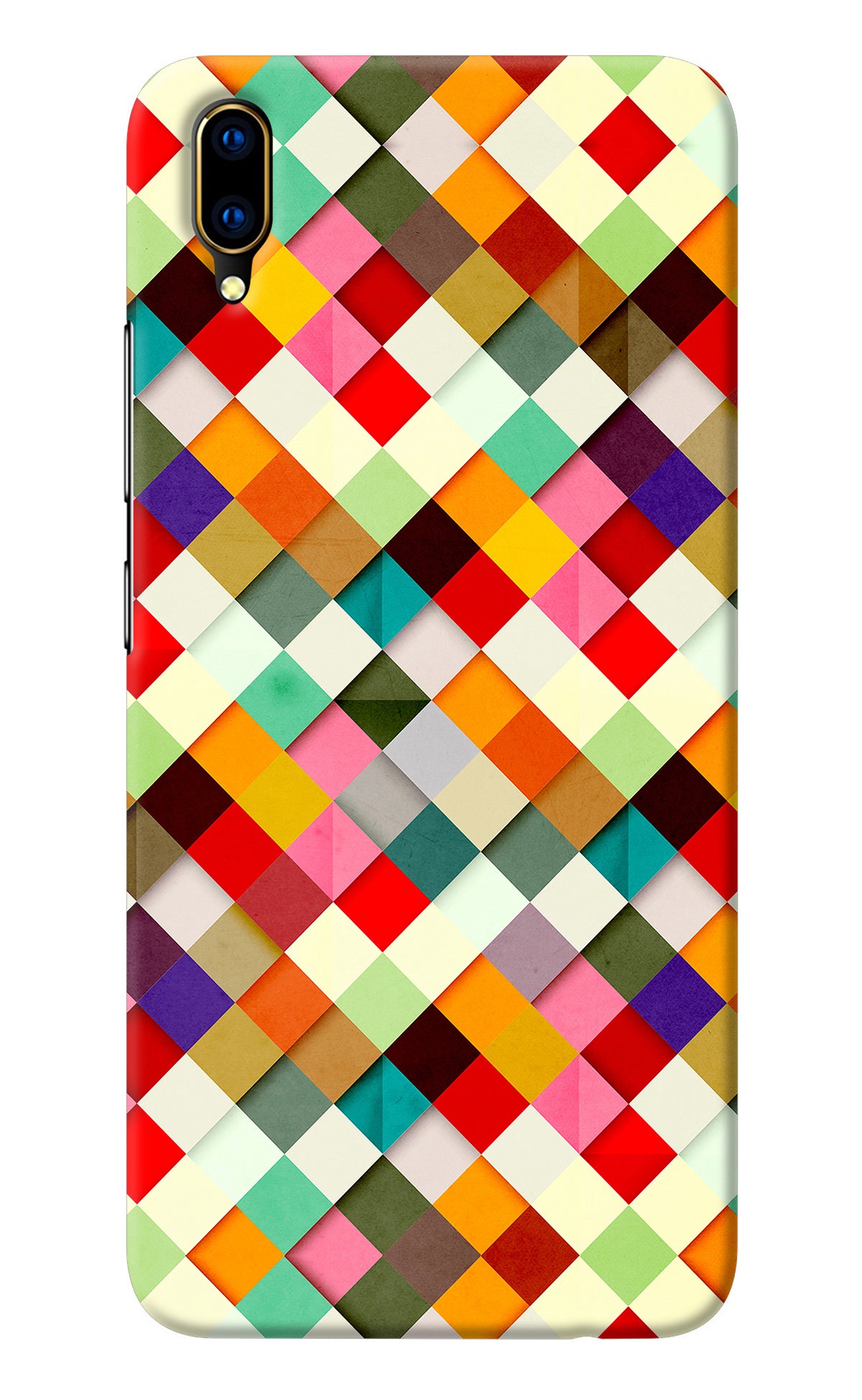 Geometric Abstract Colorful Vivo V11 Pro Back Cover