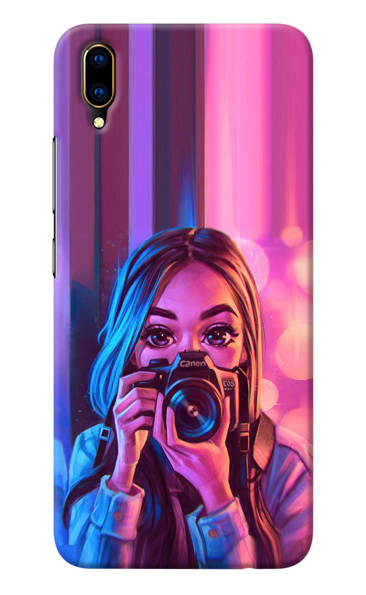 Girl Photographer Vivo V11 Pro Back Cover