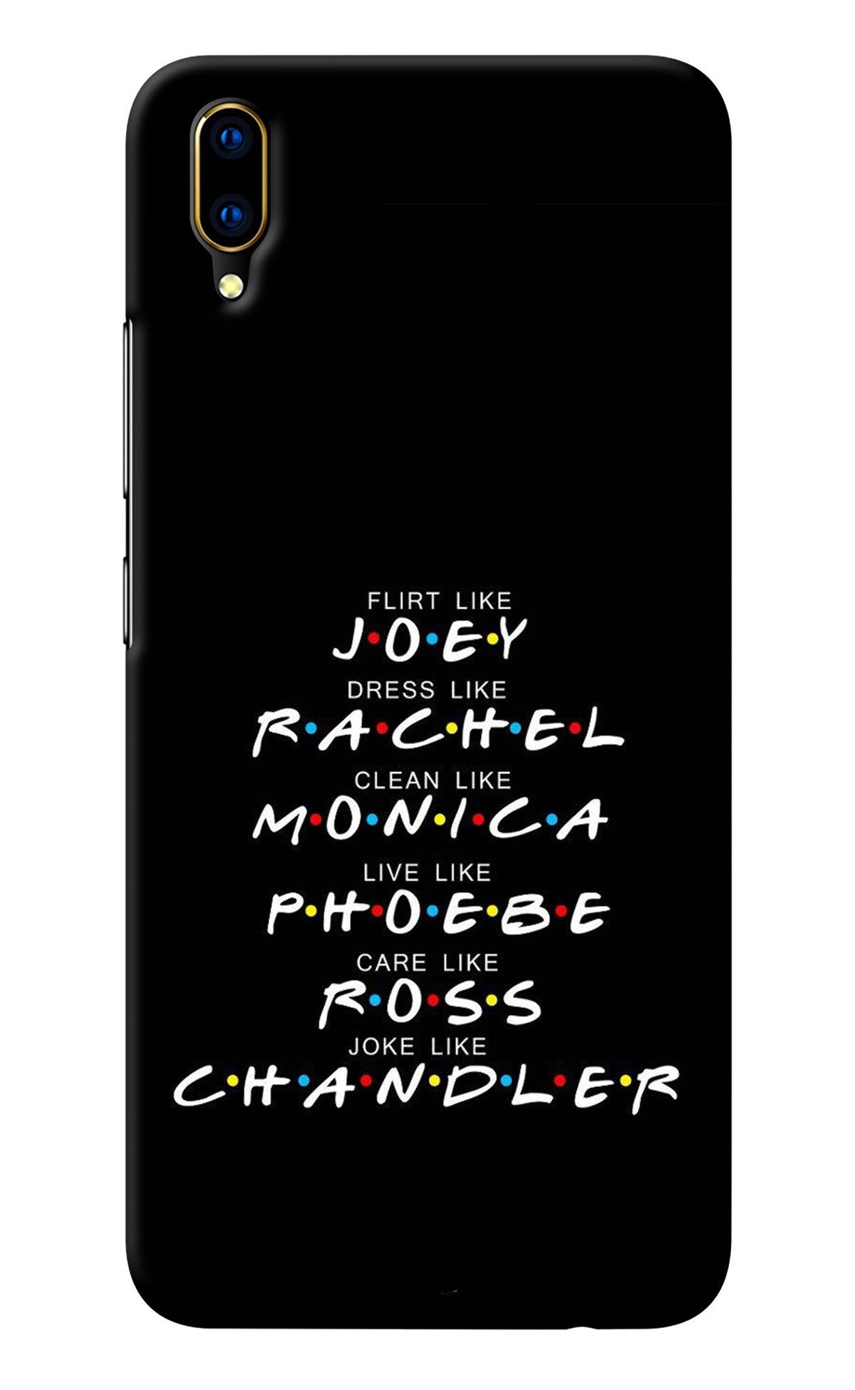 FRIENDS Character Vivo V11 Pro Back Cover